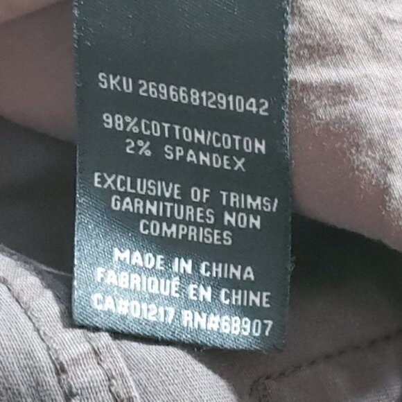 NWT LE CHATEAU Brown mid-rise flare long leg jeans - Picture 7 of 9